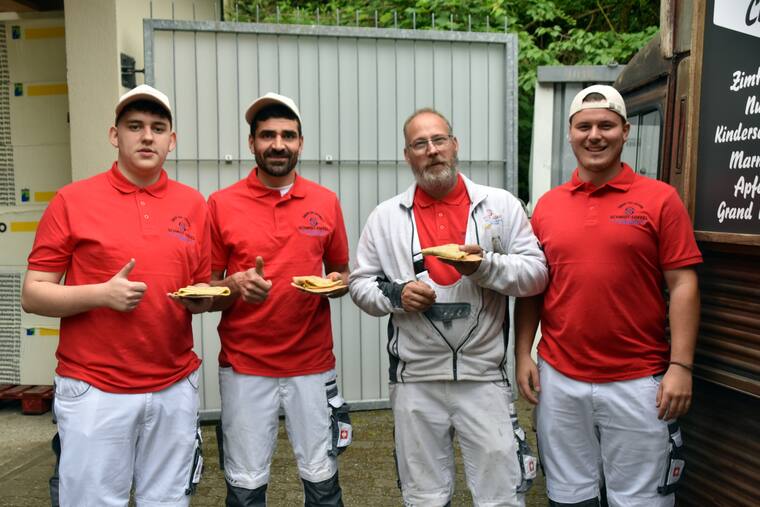 Junge Kolleginnen und Kollegen des Betriebs