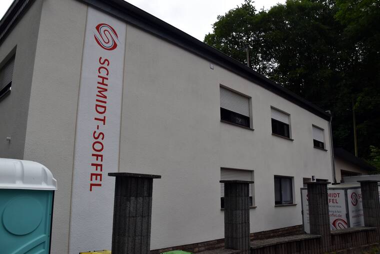 Das Betriebsgebäude in der Bliesstraße