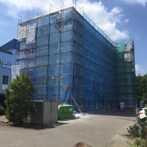 Das ZAB Gebäude / Das Blaue Haus